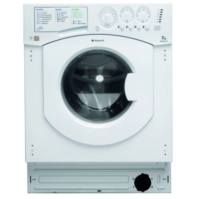 Hotpoint Aquarius BHWM129 7kg Built-In Washing Machine – White